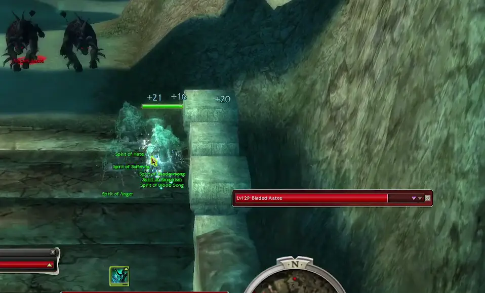 Guild Wars Underworld spirit farming route