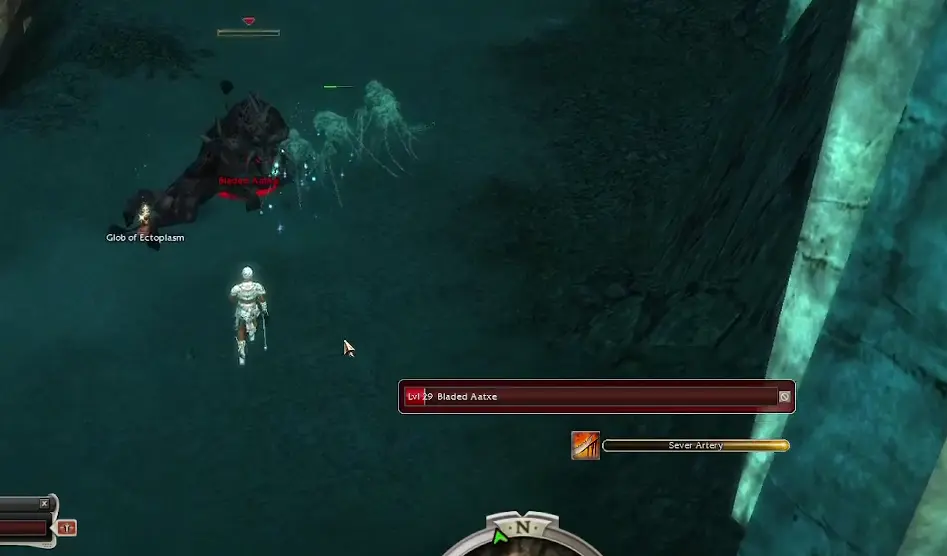 Guild Wars Underworld route with spirits