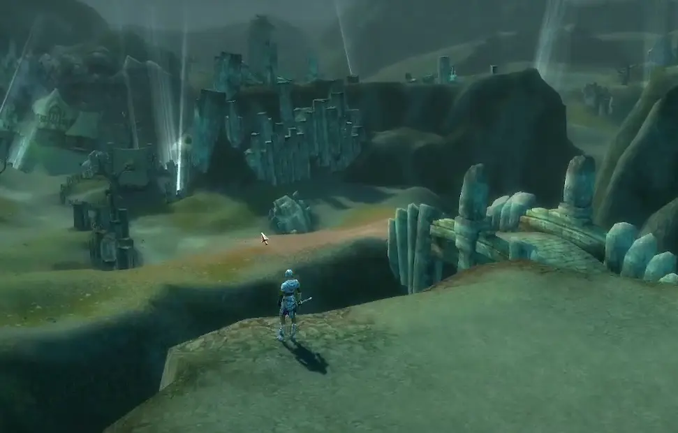 Guild Wars Underworld map view
