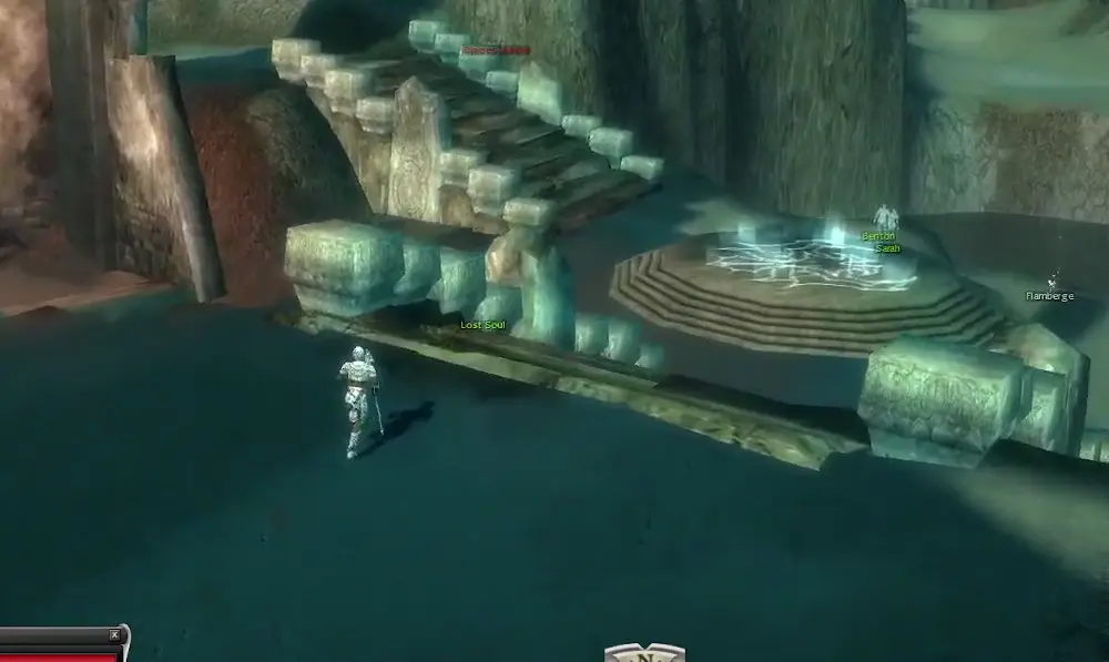 Guild Wars Underworld exit and reward route